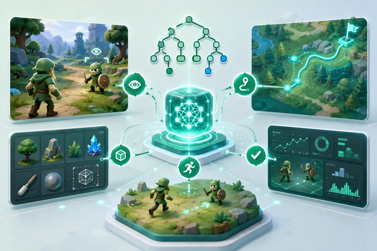 AI dalam Game: Cara Kerja NPC, Machine Learning, dan AI Generatif
